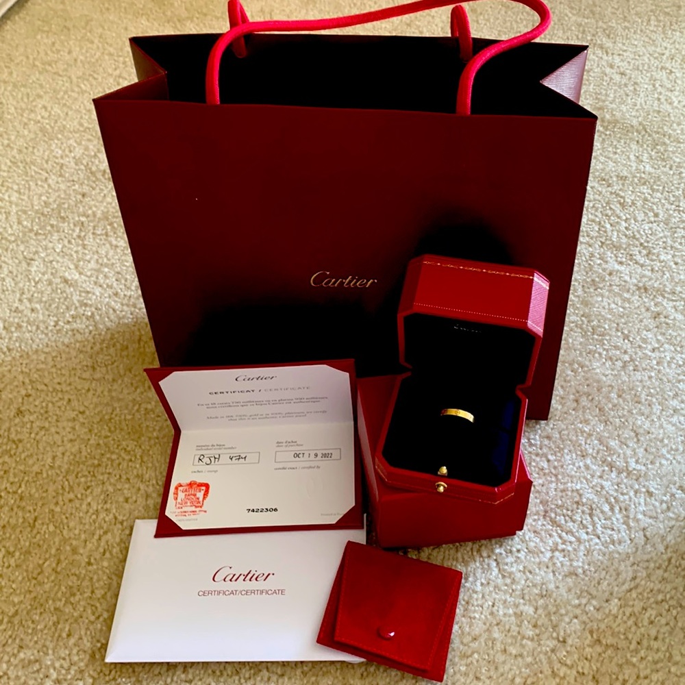 Cartier Love ring
